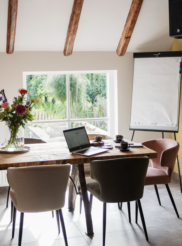 Vergaderruimte flipboard